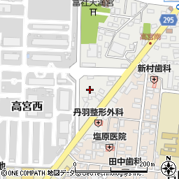 長野県松本市高宮南8周辺の地図