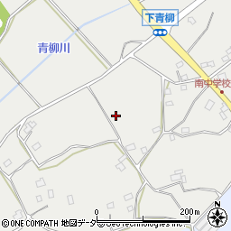 茨城県石岡市下青柳周辺の地図