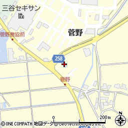 福井県あわら市菅野70-21周辺の地図