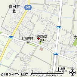 埼玉県熊谷市上根509周辺の地図