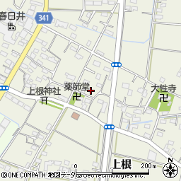 埼玉県熊谷市上根505周辺の地図