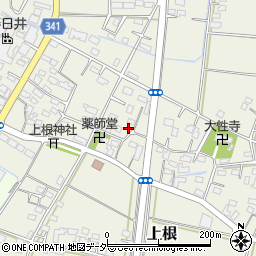 埼玉県熊谷市上根499周辺の地図