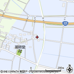 埼玉県深谷市明戸104周辺の地図