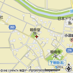 埼玉県熊谷市下増田842周辺の地図