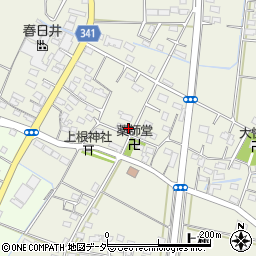 埼玉県熊谷市上根515-1周辺の地図