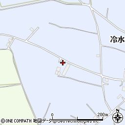茨城県鉾田市冷水1018-1周辺の地図