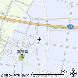 埼玉県深谷市明戸100周辺の地図