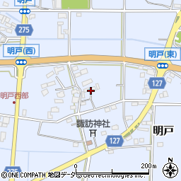 埼玉県深谷市明戸484周辺の地図