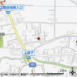 埼玉県本庄市児玉町上真下394周辺の地図
