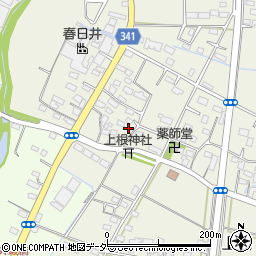 埼玉県熊谷市上根538周辺の地図