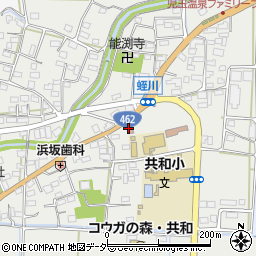 埼玉県　警察署児玉警察署共和駐在所周辺の地図