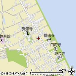 シンヤ瓦店周辺の地図