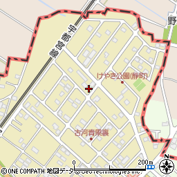 茨城県古河市静町28-20周辺の地図