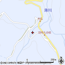 長野県松本市入山辺大仏6028周辺の地図
