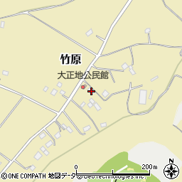 茨城県小美玉市竹原549-4周辺の地図
