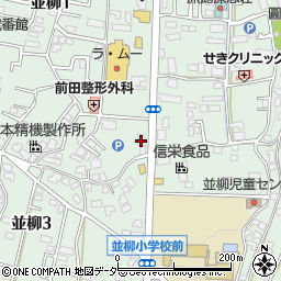 松本　さくら福音教会周辺の地図