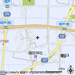 埼玉県深谷市明戸488周辺の地図