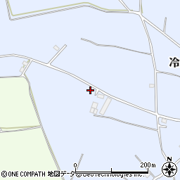 茨城県鉾田市冷水1018周辺の地図