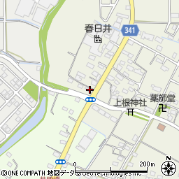 埼玉県熊谷市上根2周辺の地図