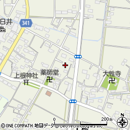 埼玉県熊谷市上根502周辺の地図