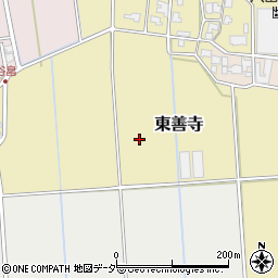 福井県あわら市東善寺周辺の地図