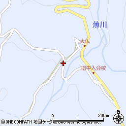 長野県松本市入山辺大仏6032周辺の地図