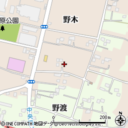 栃木県下都賀郡野木町野木89周辺の地図