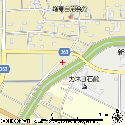 埼玉県深谷市上増田351周辺の地図