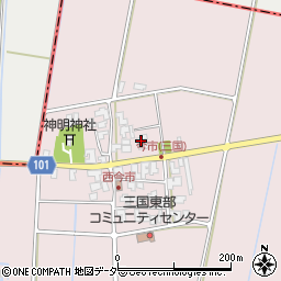 福井県坂井市三国町西今市18-73周辺の地図
