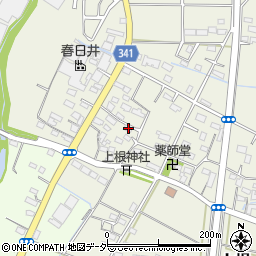 埼玉県熊谷市上根534-1周辺の地図