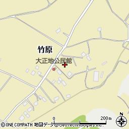茨城県小美玉市竹原549-9周辺の地図