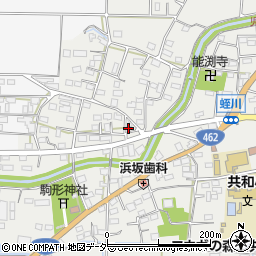 埼玉県本庄市児玉町蛭川106周辺の地図