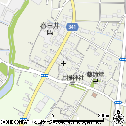 埼玉県熊谷市上根536周辺の地図