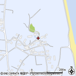 茨城県鉾田市冷水1207周辺の地図