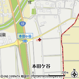 上武内科クリニック周辺の地図