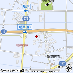 埼玉県深谷市明戸471周辺の地図