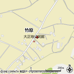 茨城県小美玉市竹原549-7周辺の地図