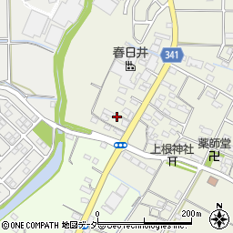 埼玉県熊谷市上根21周辺の地図