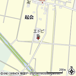 埼玉県深谷市起会333周辺の地図