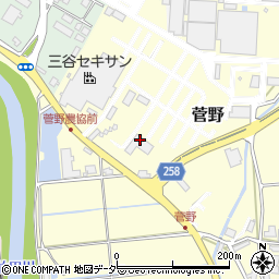 福井県あわら市菅野70-1-18周辺の地図