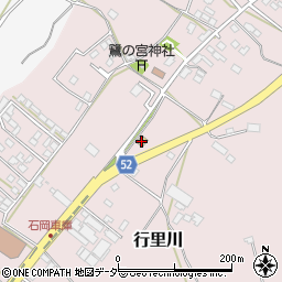 セイコーマート行里川店周辺の地図