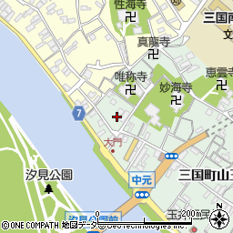 大門区会館周辺の地図