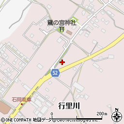 セイコーマート行里川店周辺の地図