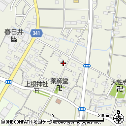 埼玉県熊谷市上根517周辺の地図