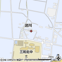 茨城県古河市諸川2033周辺の地図