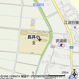 熊谷市役所　長井児童クラブ周辺の地図