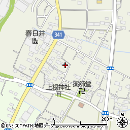 埼玉県熊谷市上根533周辺の地図
