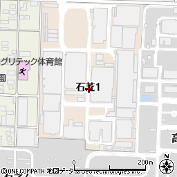 長野県松本市石芝1丁目周辺の地図