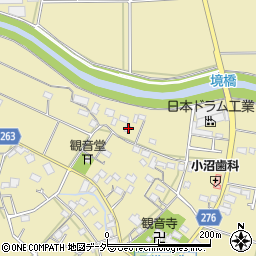 埼玉県熊谷市下増田847周辺の地図