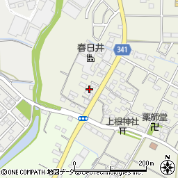 埼玉県熊谷市上根23周辺の地図